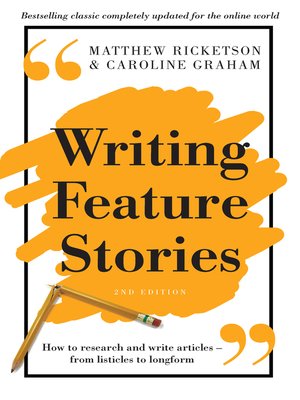 cover image of Writing Feature Stories
